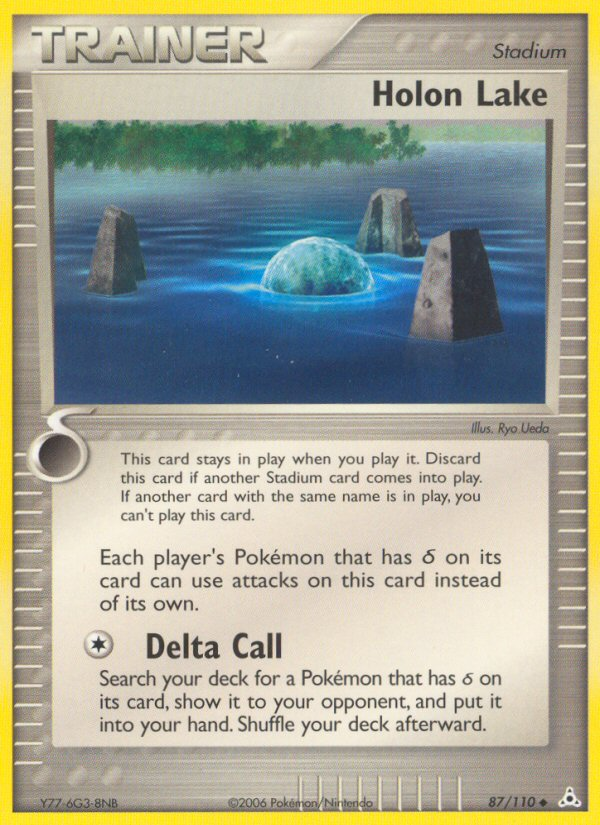 Pokemon | Holon Lake (87/110) [EX: Holon Phantoms] | The Nerd Merchant