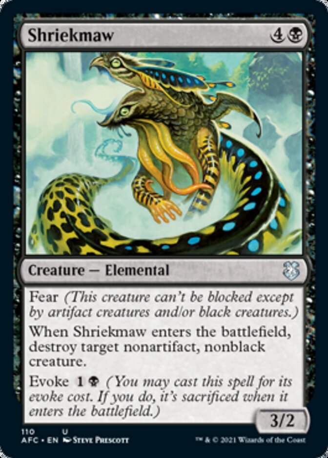 Magic | Shriekmaw [Dungeons & Dragons: Adventures in the Forgotten Realms Commander] | The Nerd Merchant