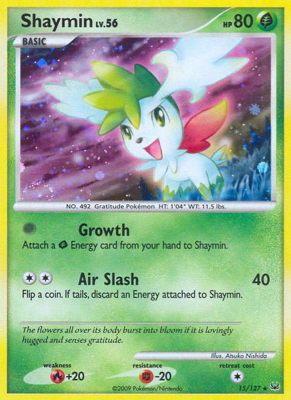 Pokemon | Shaymin (15/127) [Platinum: Base Set] | The Nerd Merchant