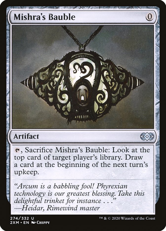 Magic | Mishra's Bauble [Double Masters] | The Nerd Merchant
