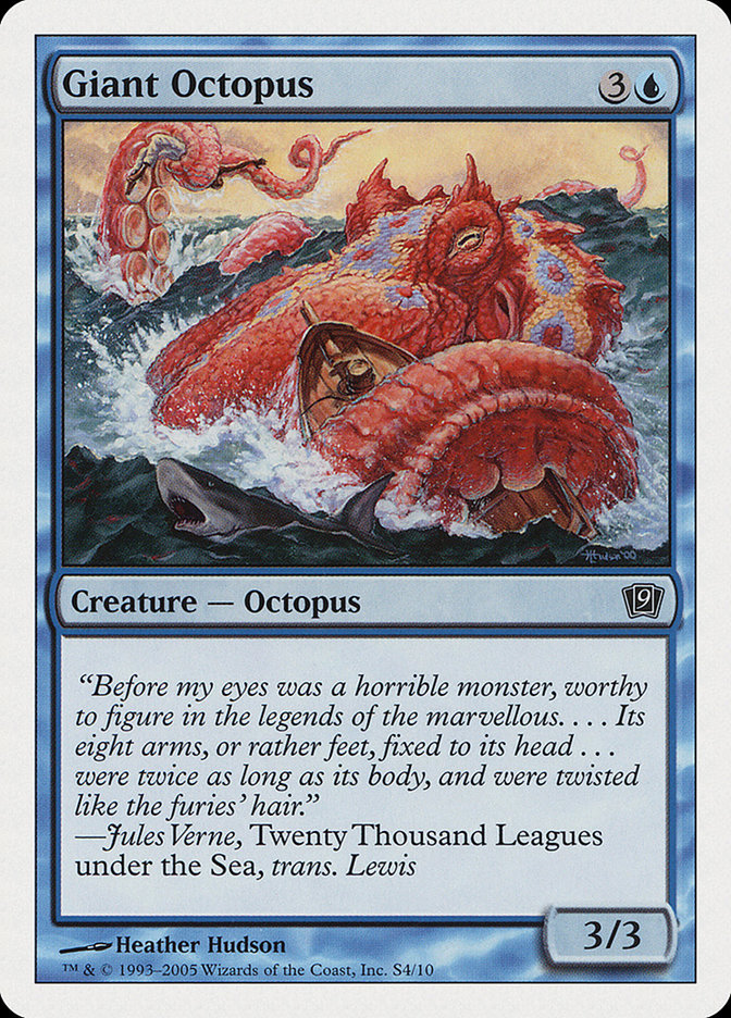 Magic | Giant Octopus [Ninth Edition] | The Nerd Merchant