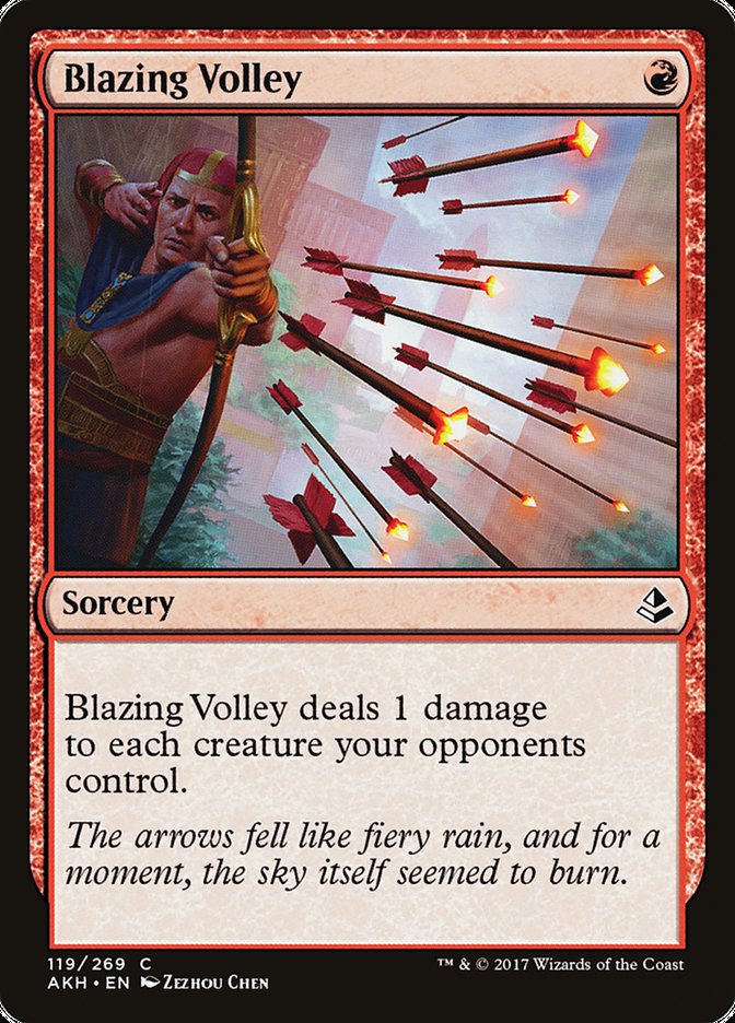 Magic | Blazing Volley [Amonkhet] | The Nerd Merchant