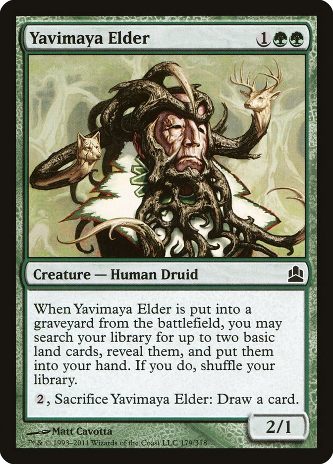 Magic | Yavimaya Elder [Commander 2011] | The Nerd Merchant