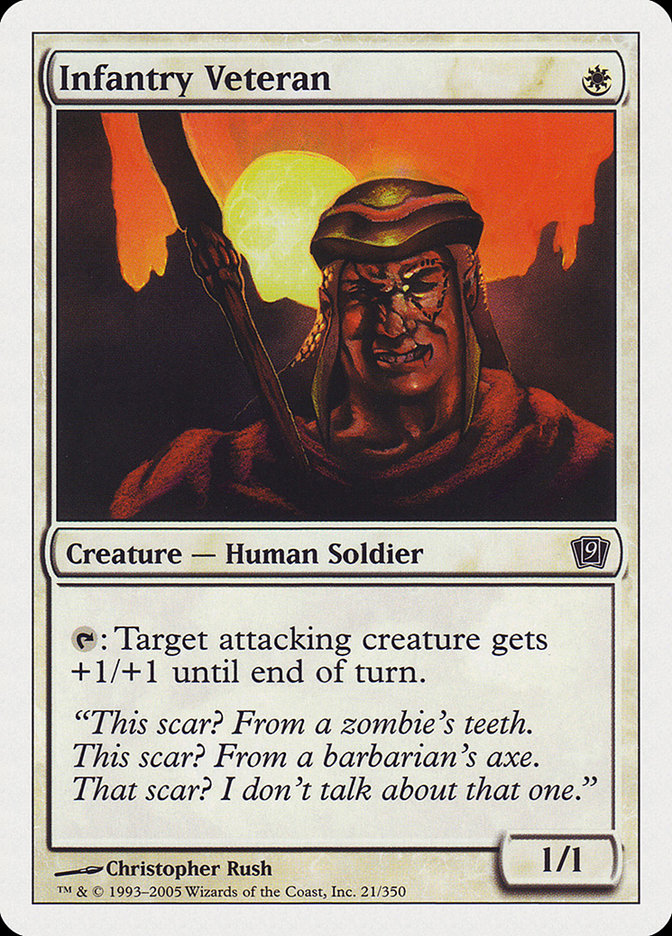 Magic | Infantry Veteran [Ninth Edition] | The Nerd Merchant