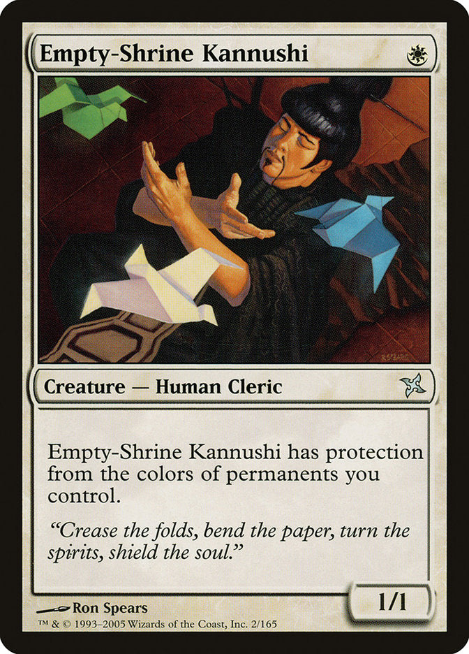Magic | Empty-Shrine Kannushi [Betrayers of Kamigawa] | The Nerd Merchant