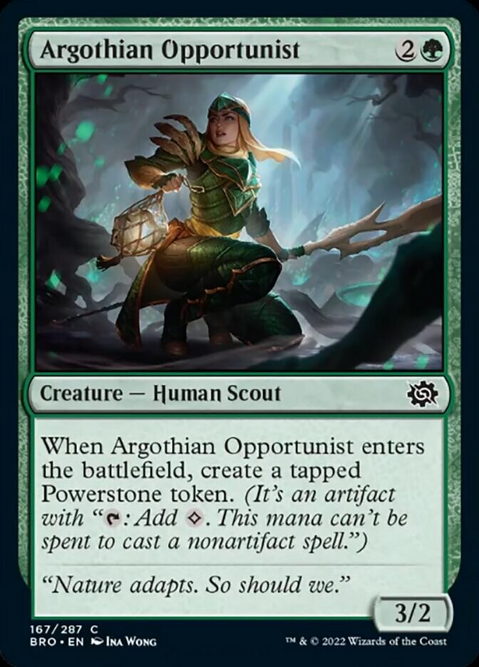 Magic | Argothian Opportunist [The Brothers' War] | The Nerd Merchant