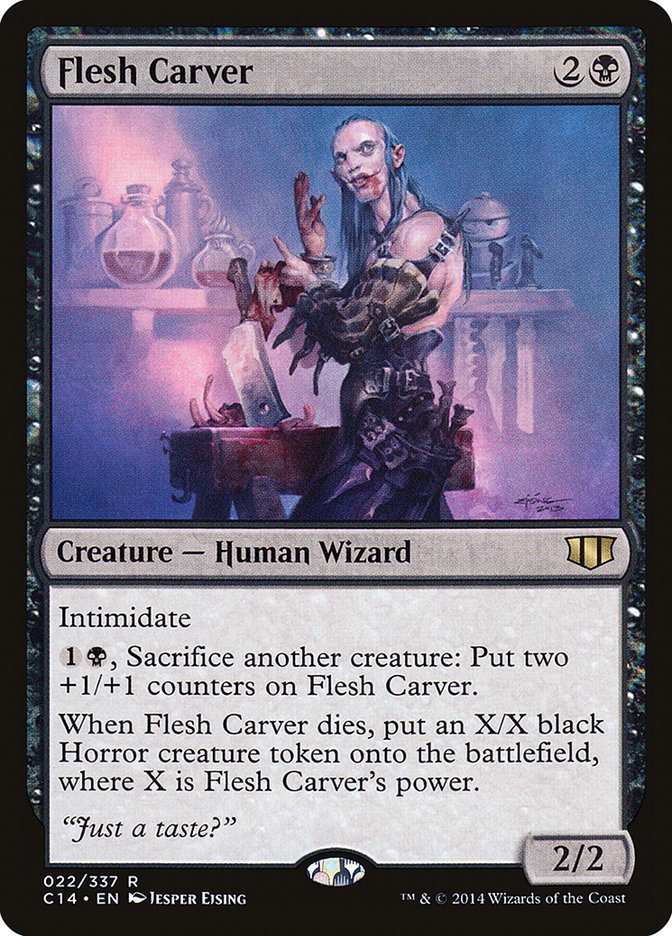 Magic | Flesh Carver [Commander 2014] | The Nerd Merchant