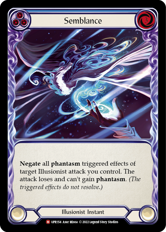 Flesh and Blood TCG | Semblance [UPR154] (Uprising)  Rainbow Foil | The Nerd Merchant