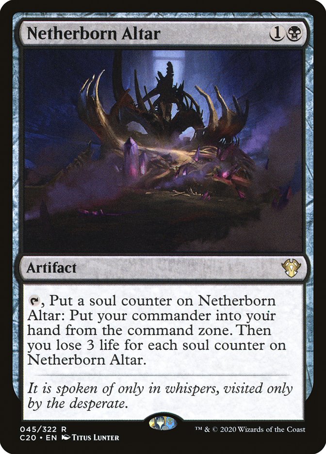 Magic | Netherborn Altar [Commander 2020] | The Nerd Merchant