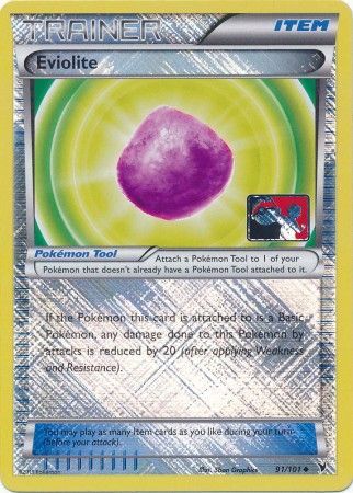 Pokemon | Eviolite (91/101) (Championship Promo) [Black & White: Noble Victories] | The Nerd Merchant