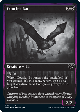 Magic | Courier Bat [Innistrad: Double Feature] | The Nerd Merchant