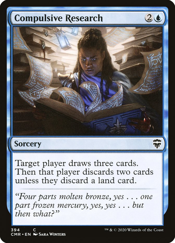 Magic | Compulsive Research [Commander Legends] | The Nerd Merchant