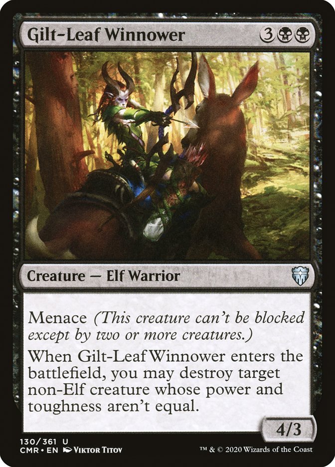Magic | Gilt-Leaf Winnower [Commander Legends] | The Nerd Merchant