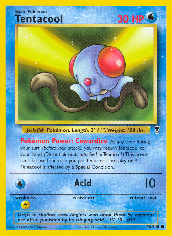 Pokemon | Tentacool (96/110) [Legendary Collection] | The Nerd Merchant