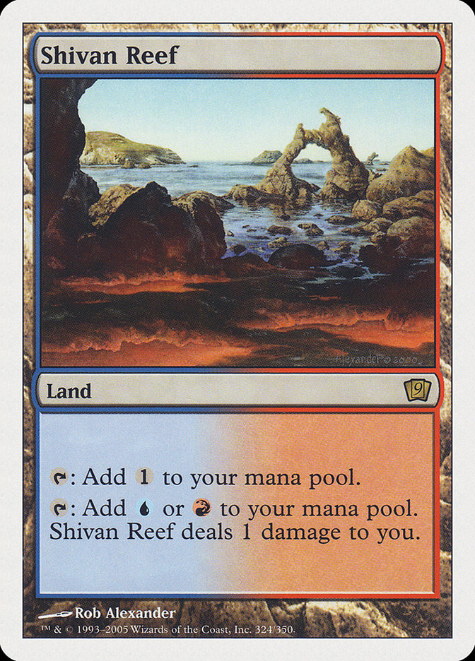 Magic | Shivan Reef [Ninth Edition] | The Nerd Merchant