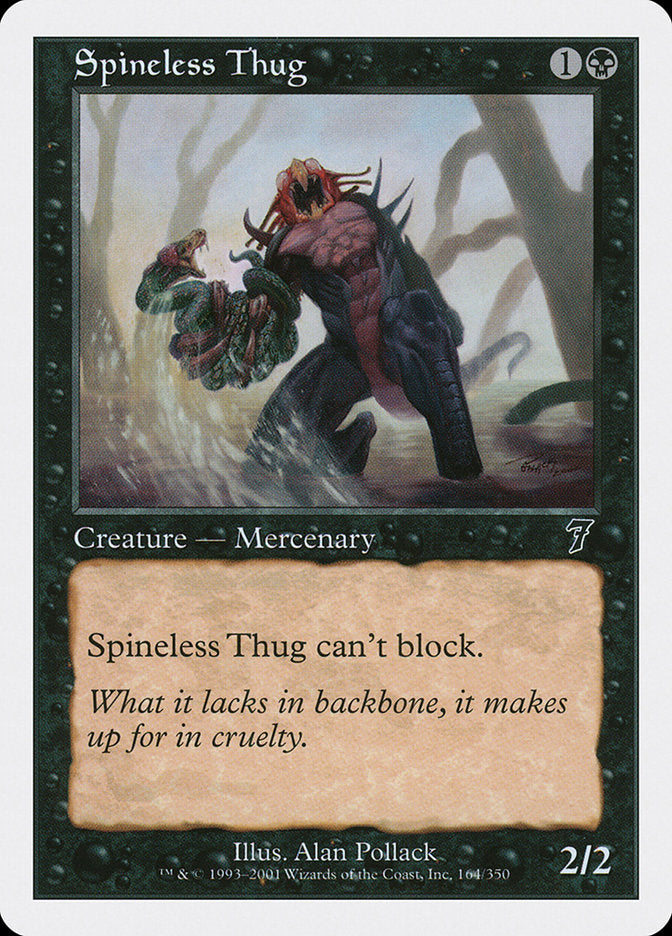 Magic | Spineless Thug [Seventh Edition] | The Nerd Merchant