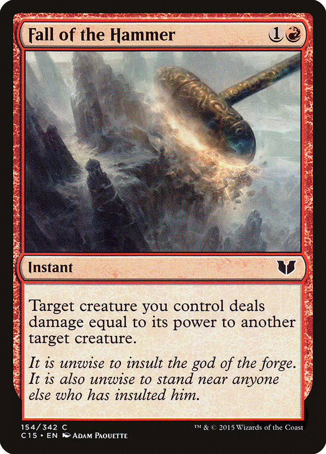 Magic | Fall of the Hammer [Commander 2015] | The Nerd Merchant
