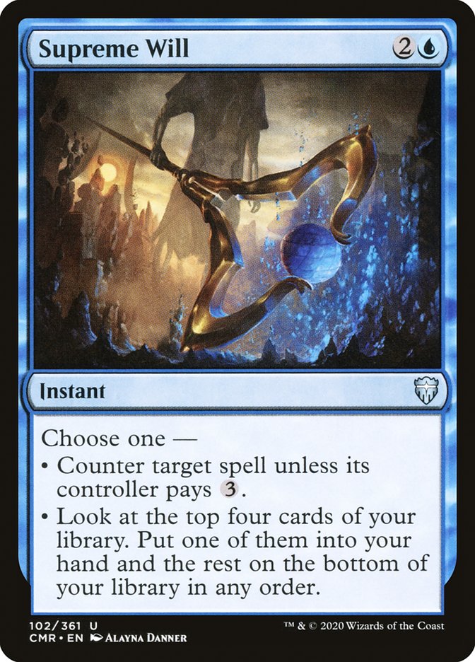 Magic | Supreme Will [Commander Legends] | The Nerd Merchant
