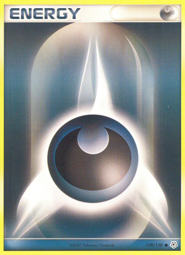 Pokemon | Darkness Energy (129/130) [Diamond & Pearl: Base Set] | The Nerd Merchant