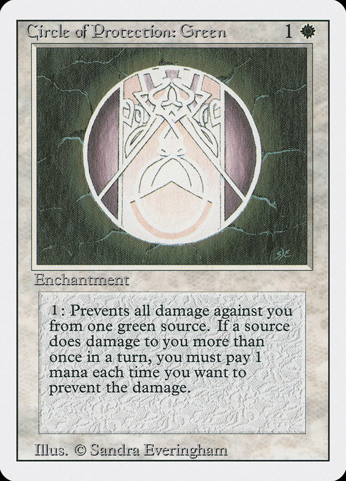 Magic | Circle of Protection: Green [Revised Edition] | The Nerd Merchant