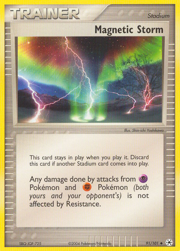 Pokemon | Magnetic Storm (91/101) [EX: Hidden Legends] | The Nerd Merchant