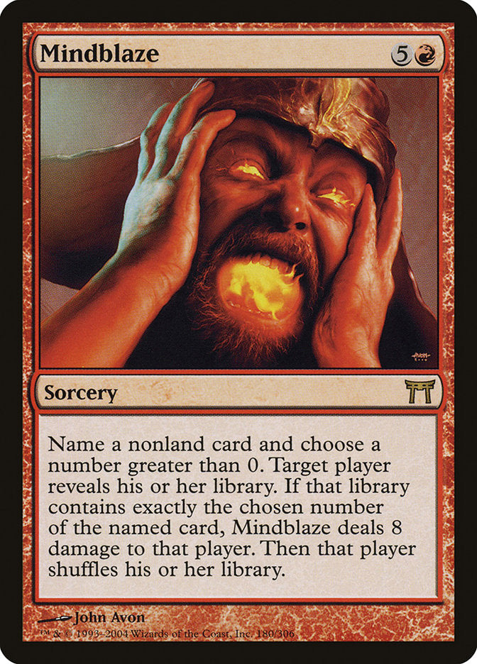 Magic | Mindblaze [Champions of Kamigawa] | The Nerd Merchant