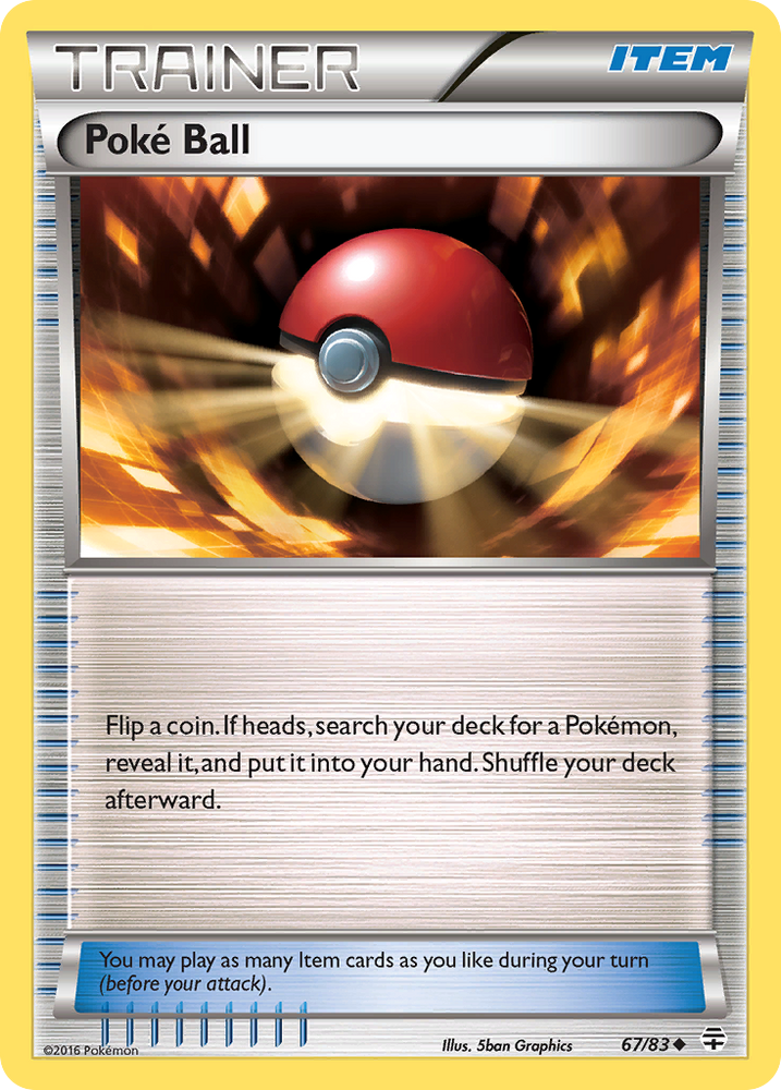 Pokemon | Poke Ball (67/83) [XY: Generations] | The Nerd Merchant