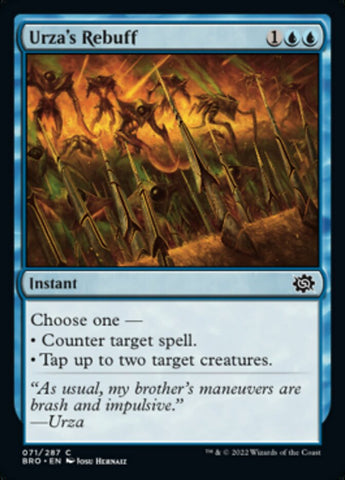 Magic | Urza's Rebuff [The Brothers' War] | The Nerd Merchant