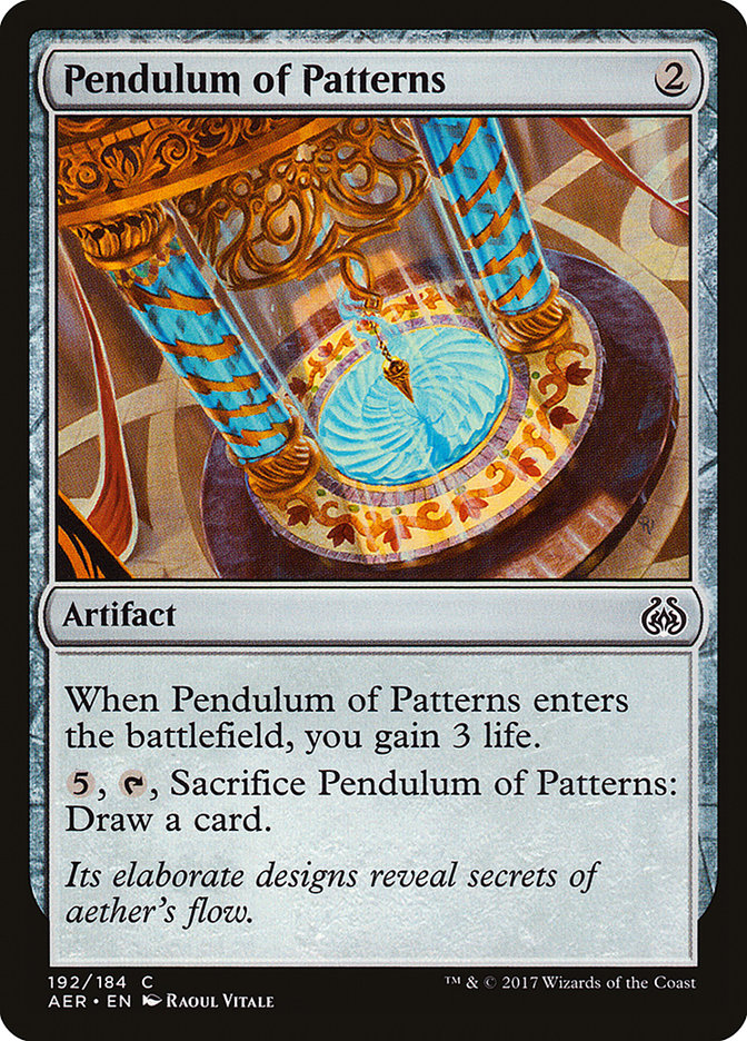 Magic | Pendulum of Patterns [Aether Revolt] | The Nerd Merchant