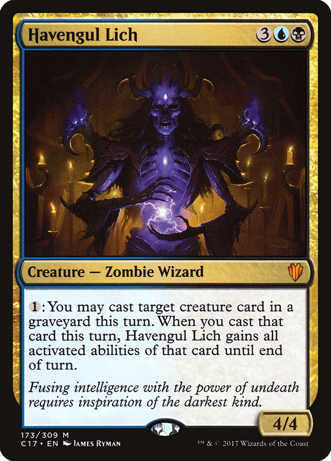 Magic | Havengul Lich [Commander 2017] | The Nerd Merchant