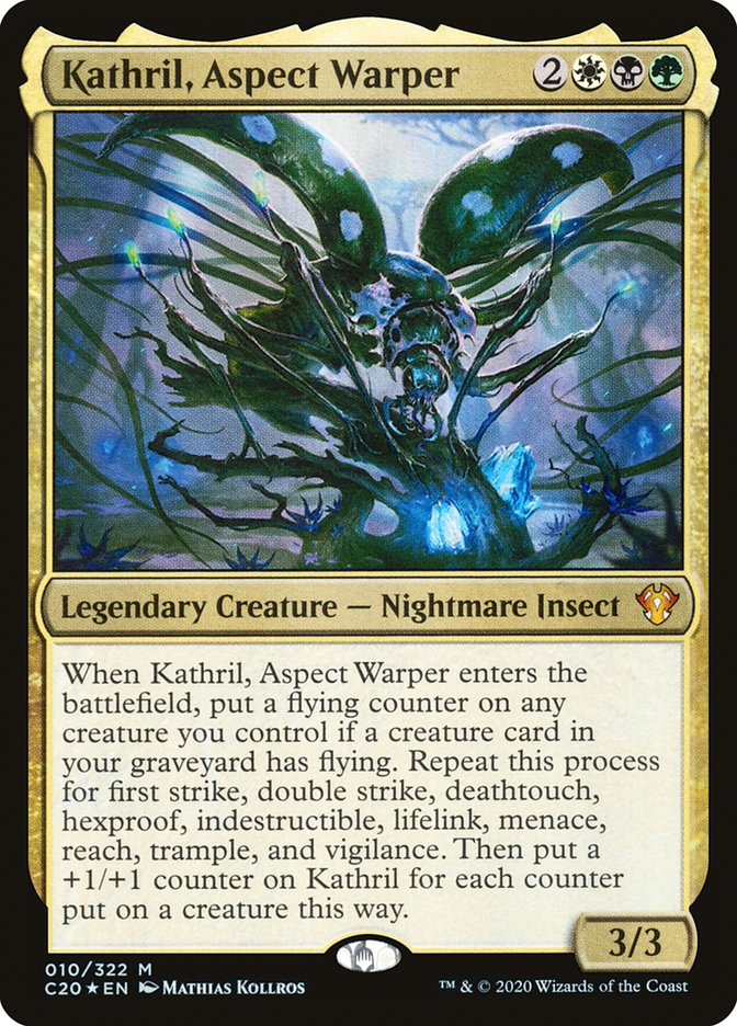 Magic | Kathril, Aspect Warper [Commander 2020] | The Nerd Merchant