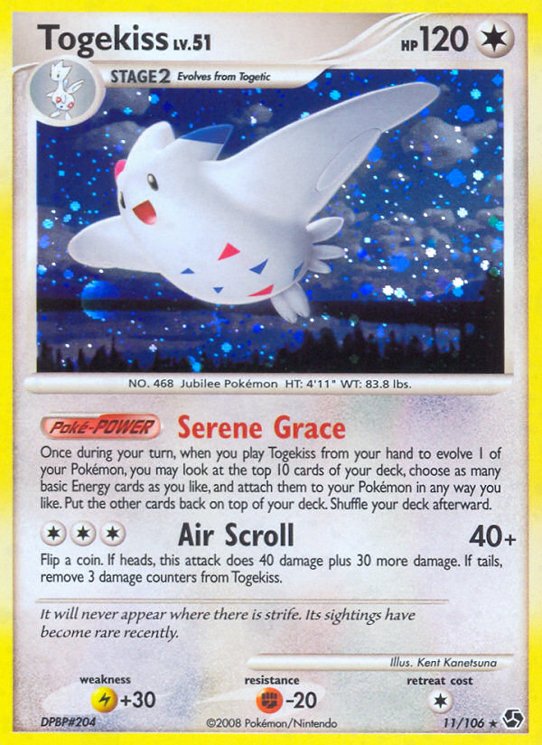 Pokemon | Togekiss (11/106) [Diamond & Pearl: Great Encounters] | The Nerd Merchant