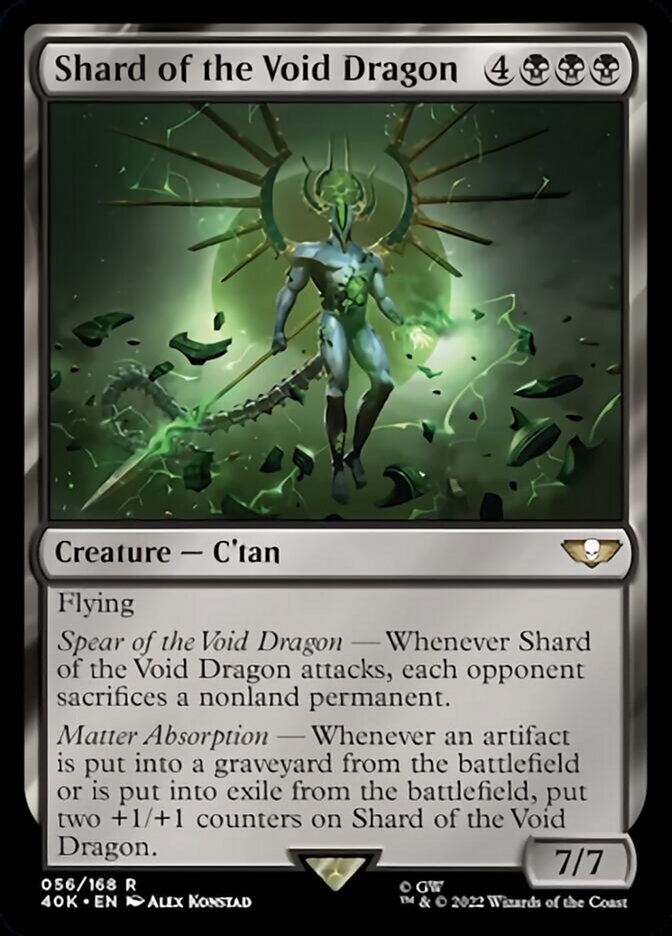 Magic | Shard of the Void Dragon (Surge Foil) [Warhammer 40,000] | The Nerd Merchant
