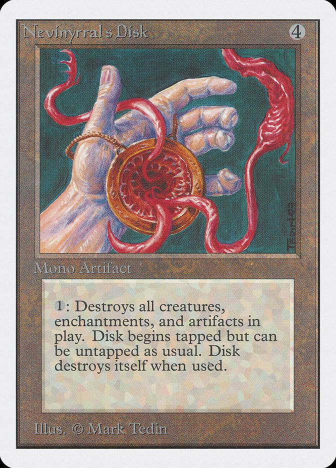 Magic | Nevinyrral's Disk [Unlimited Edition] | The Nerd Merchant