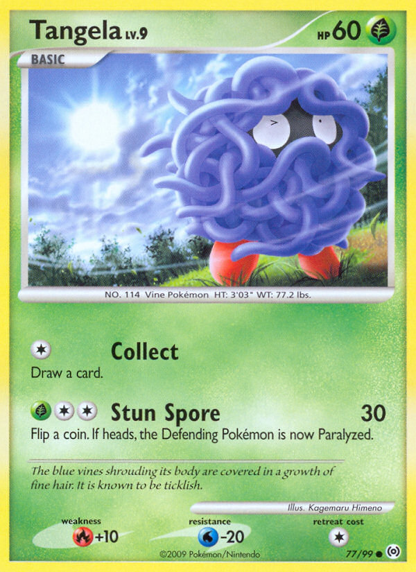 Pokemon | Tangela (77/99) [Platinum: Arceus] | The Nerd Merchant