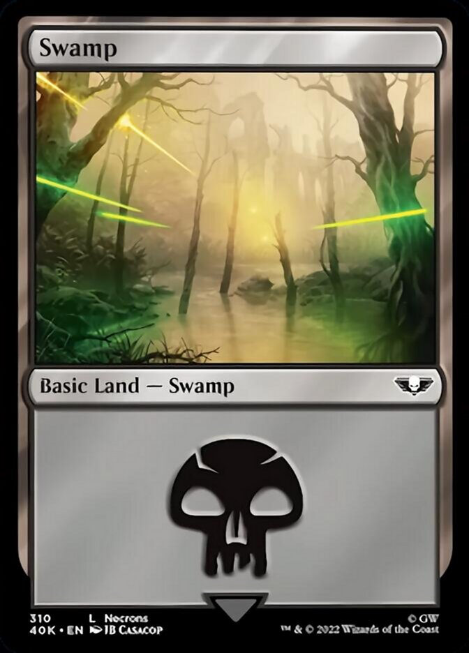 Magic | Swamp (310) [Warhammer 40,000] | The Nerd Merchant