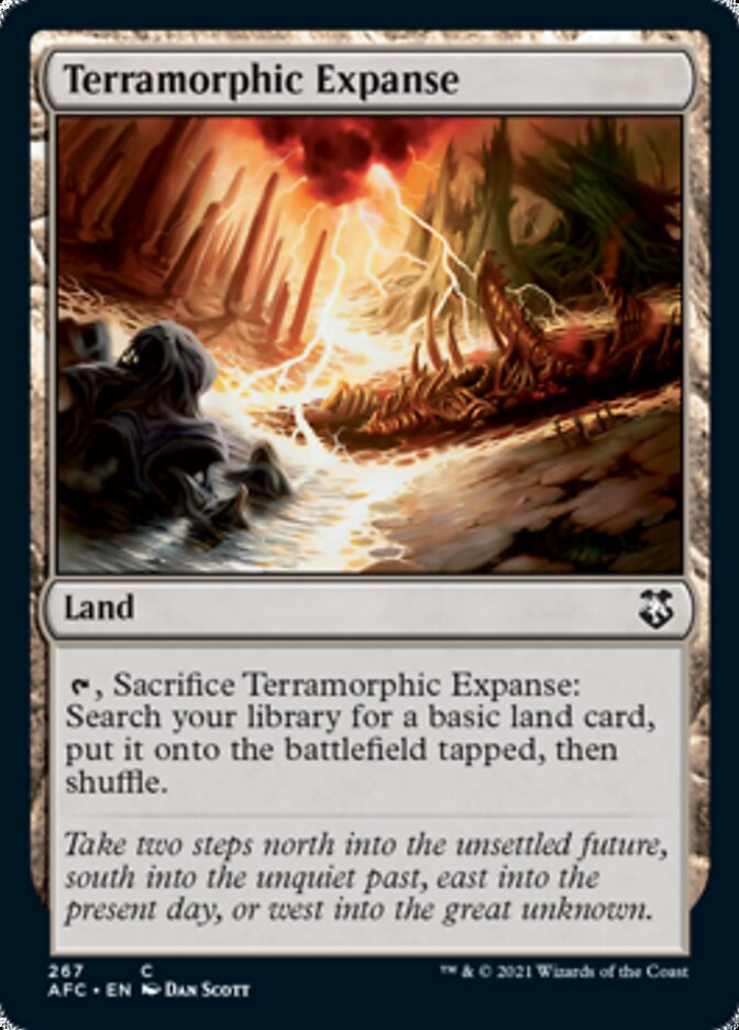 Magic | Terramorphic Expanse [Dungeons & Dragons: Adventures in the Forgotten Realms Commander] | The Nerd Merchant