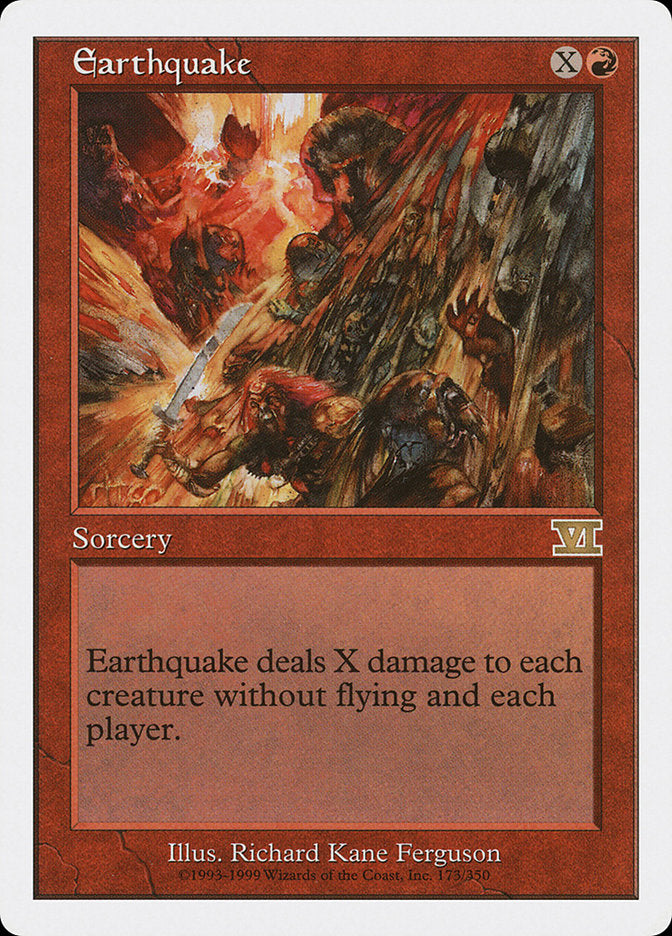 Magic | Earthquake [Classic Sixth Edition] | The Nerd Merchant