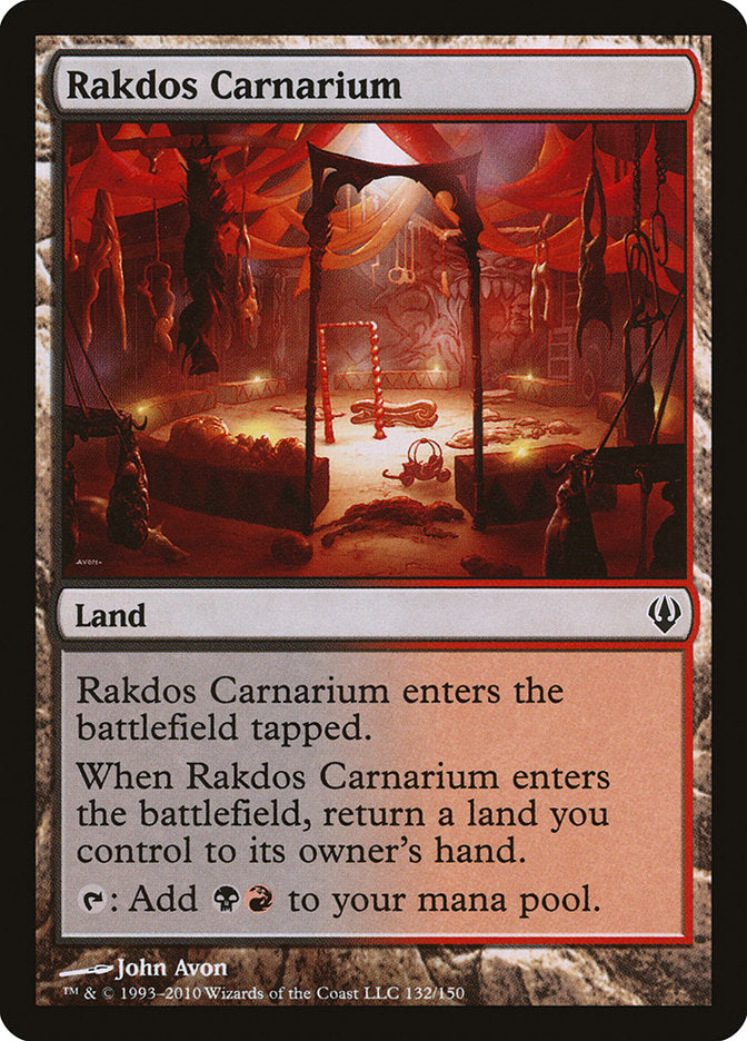Magic | Rakdos Carnarium [Archenemy] | The Nerd Merchant