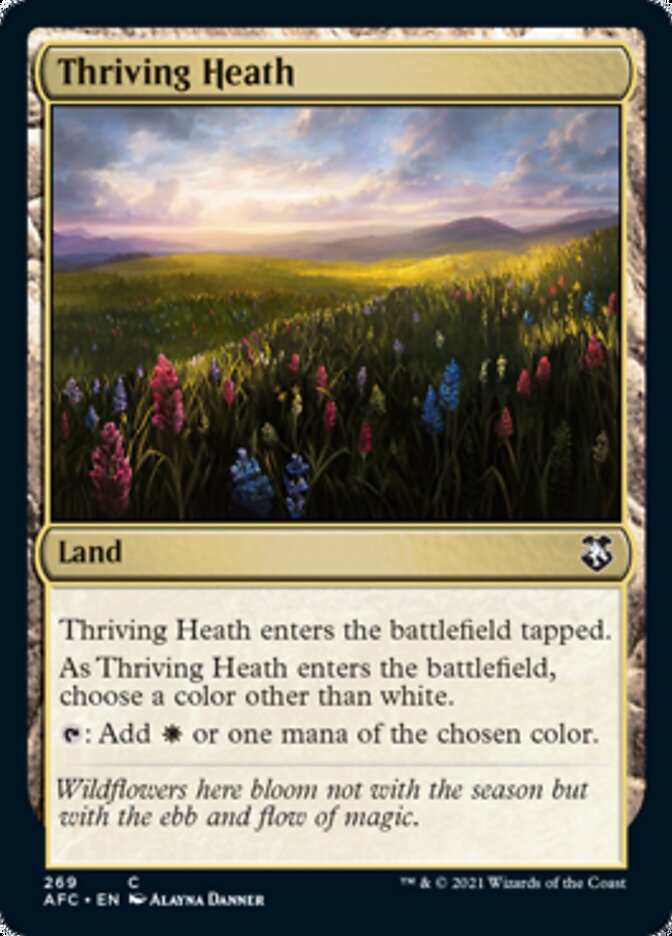 Magic | Thriving Heath [Dungeons & Dragons: Adventures in the Forgotten Realms Commander] | The Nerd Merchant