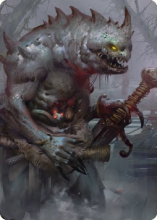 Magic | Gray Slaad Art Card [Commander Legends: Battle for Baldur's Gate Art Series] | The Nerd Merchant