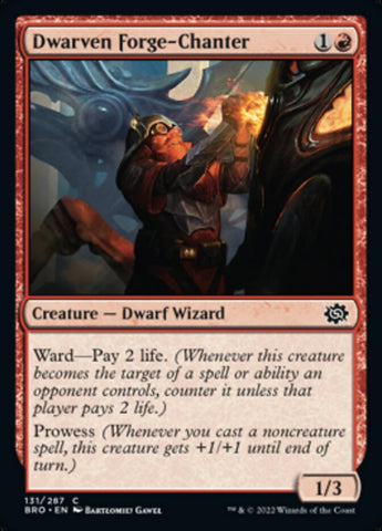 Magic | Dwarven Forge-Chanter [The Brothers' War] | The Nerd Merchant