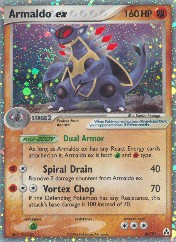 Pokemon | Armaldo ex (84/92) [EX: Legend Maker] | The Nerd Merchant