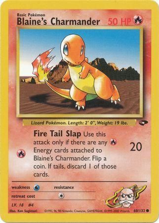 Pokemon | Blaine's Charmander (60/132) [Gym Challenge Unlimited] | The Nerd Merchant