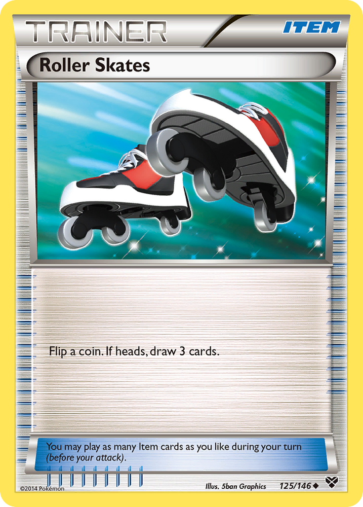 Pokemon | Roller Skates (125/146) [XY: Base Set] | The Nerd Merchant