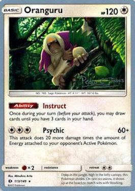 Pokemon | Oranguru (113/149) (Dragones y Sombras - Pedro Eugenio Torres) [World Championships 2018] | The Nerd Merchant