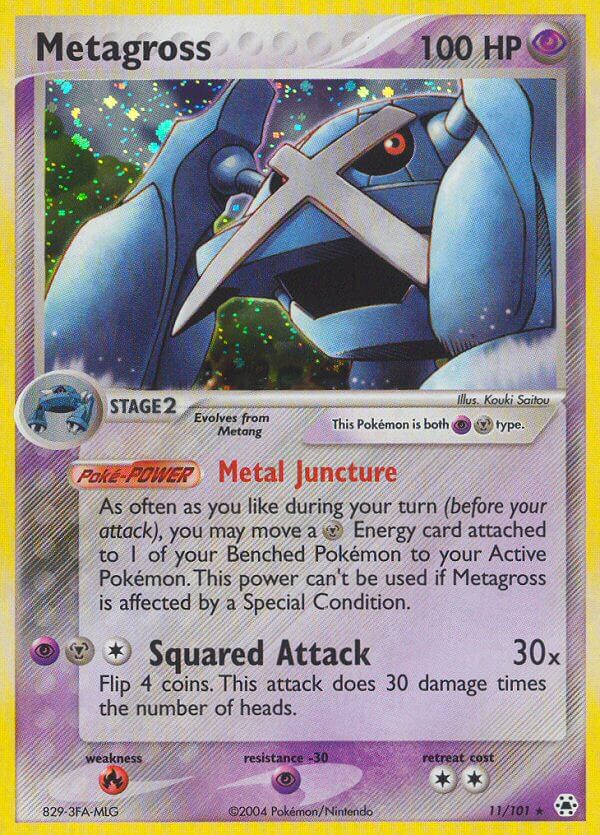 Pokemon | Metagross (11/101) (Theme Deck Exclusive) [EX: Hidden Legends] | The Nerd Merchant