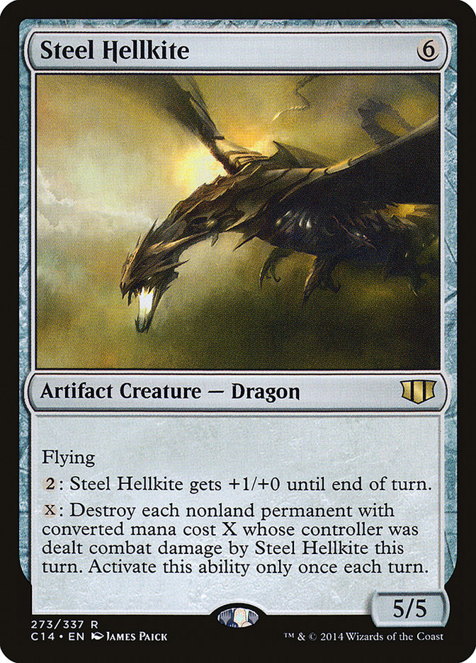 Magic | Steel Hellkite [Commander 2014] | The Nerd Merchant