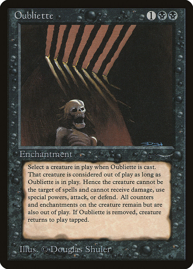 Magic | Oubliette (Light Mana Cost) [Arabian Nights] | The Nerd Merchant