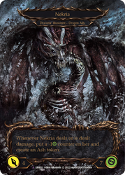 Flesh and Blood TCG | Invoke Nekria // Nekria (Marvel) [UPR013] (Uprising)  Cold Foil | The Nerd Merchant